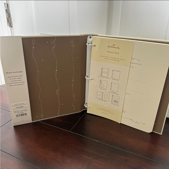 Brand New Hallmark Mr. & Mrs. Wedding Album Photo Book - Picture 4 of 7